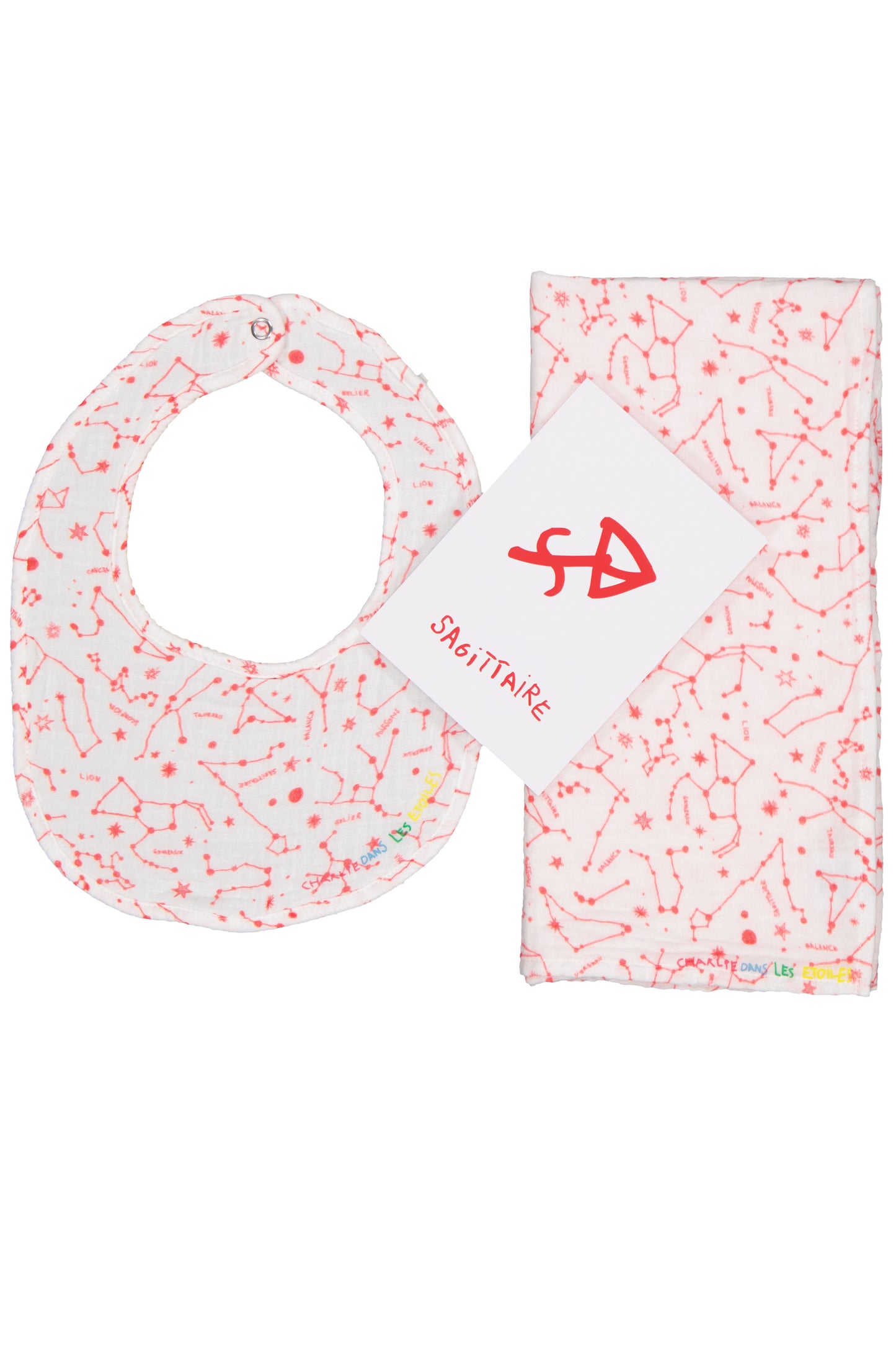 Box Naissance Bébé Sagittaire - Cadeau personnalisé en coton bio