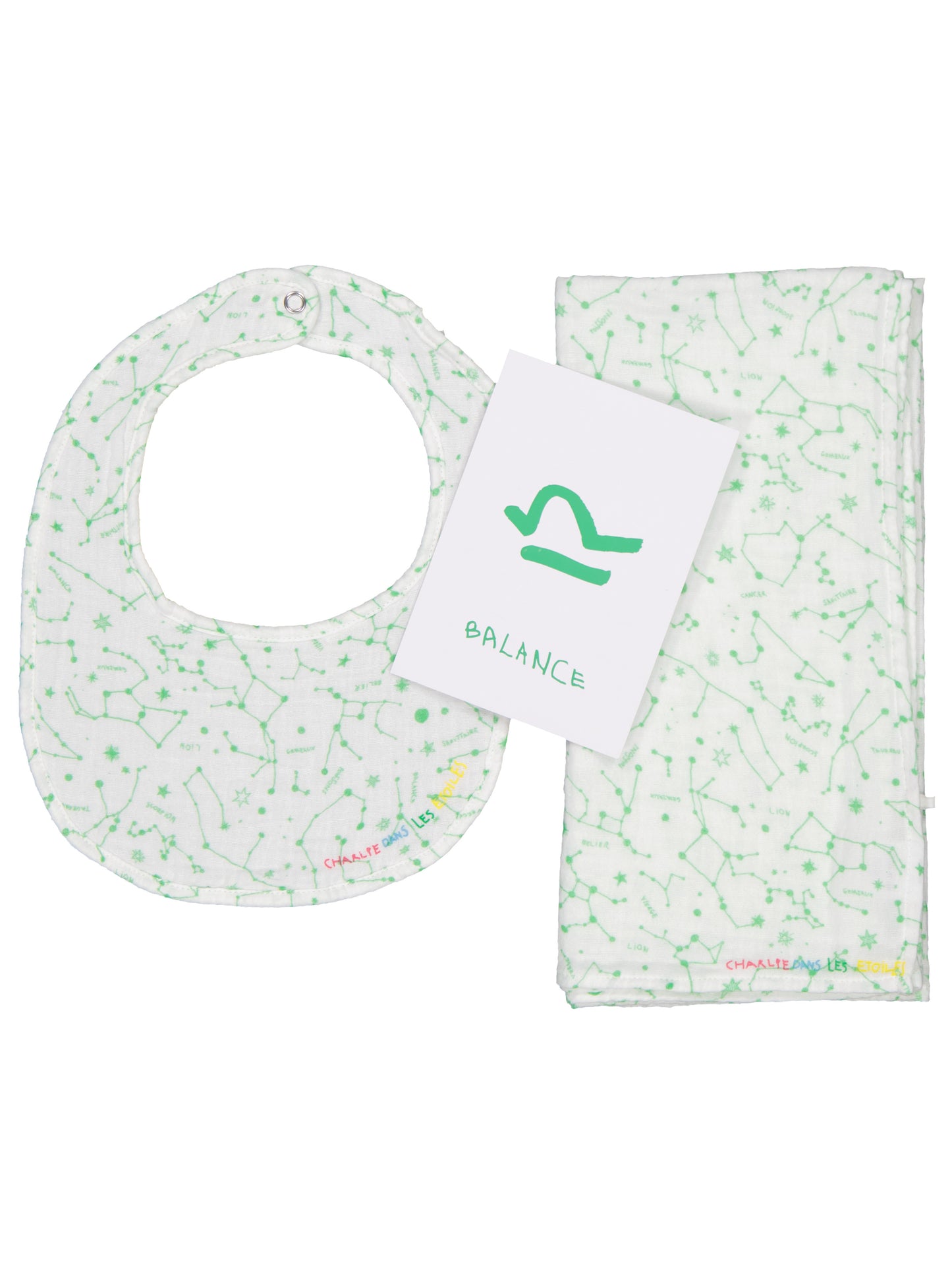 Box Naissance Bébé Balance - Cadeau personnalisé en coton bio