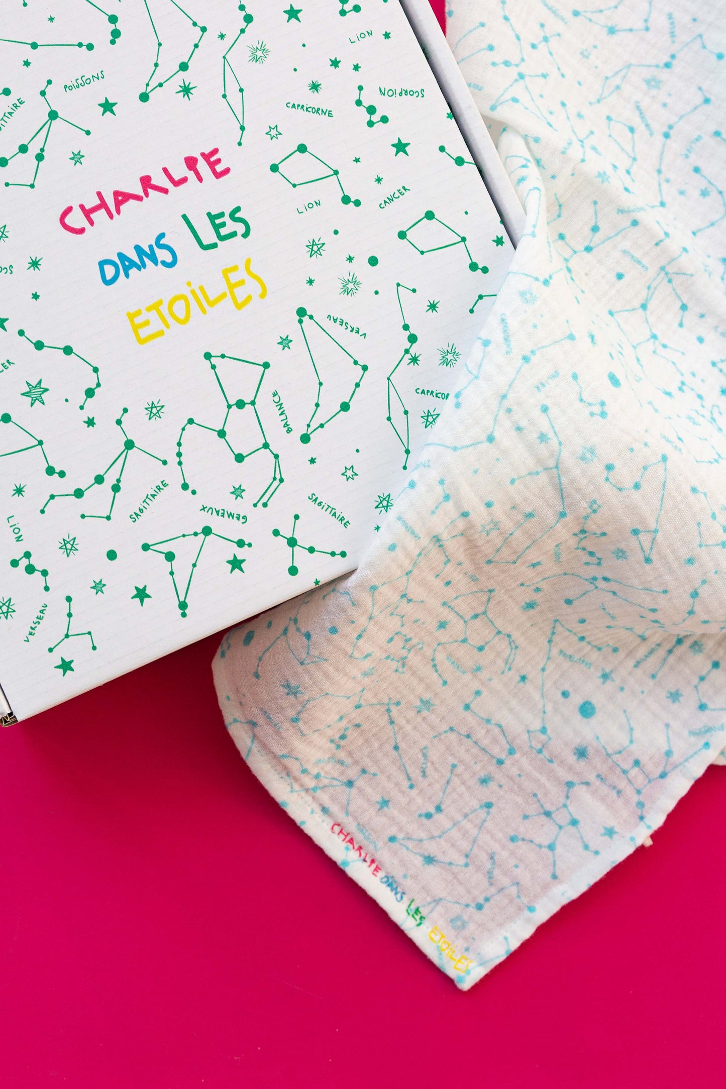 Swaddle & Bib WATER