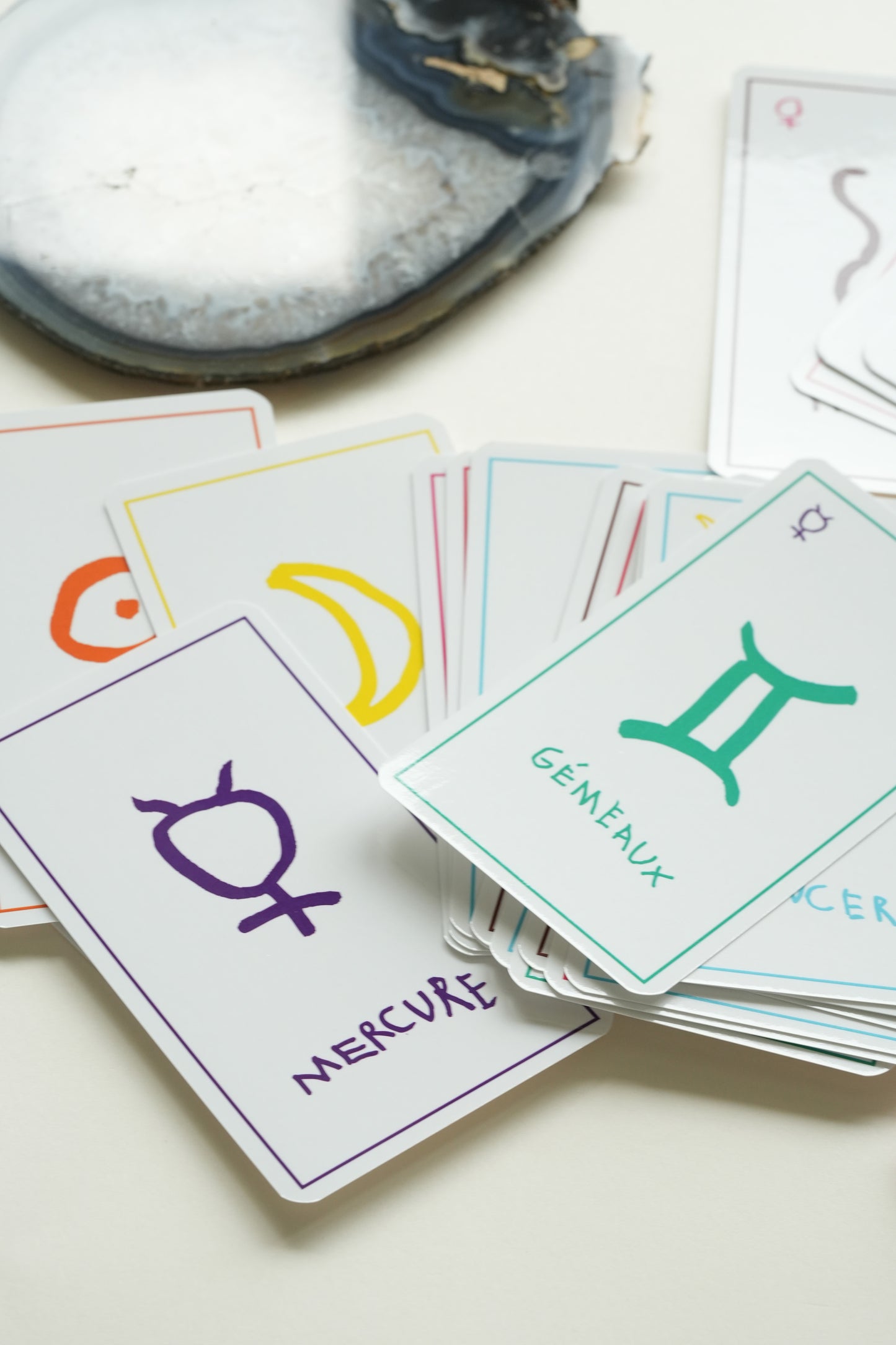 Astrological card game